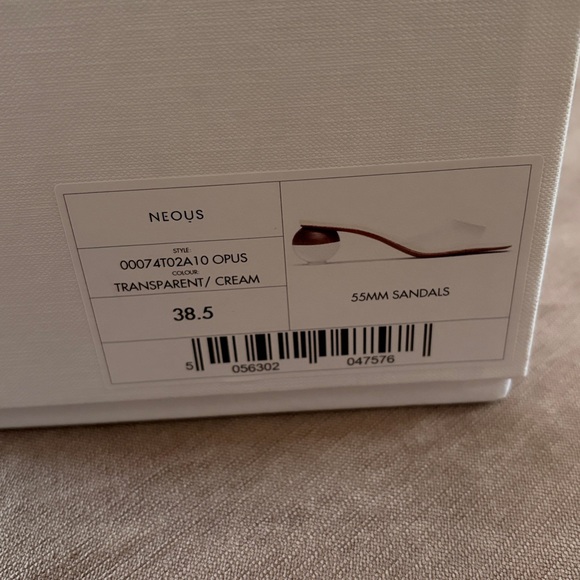 NEOUS Opus 50mm Sandals 38.5 $560 orig price - Picture 7 of 10
